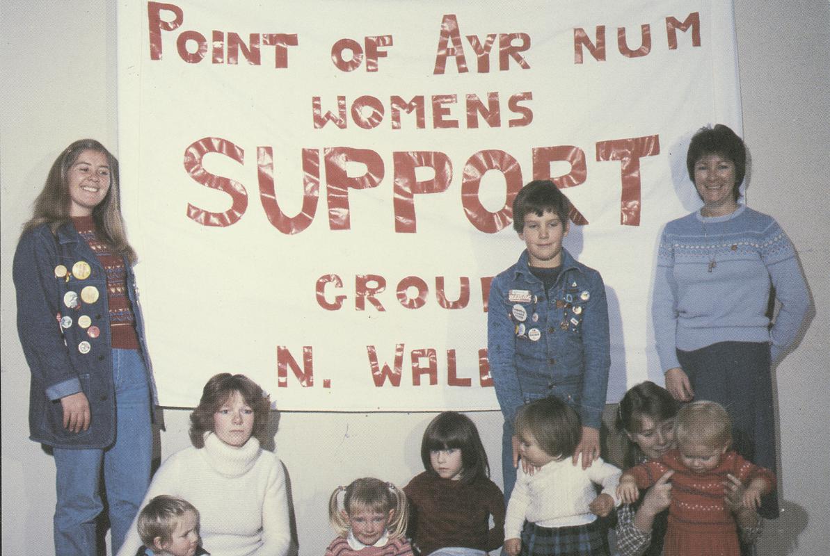Point of Ayr Womens Support Banner