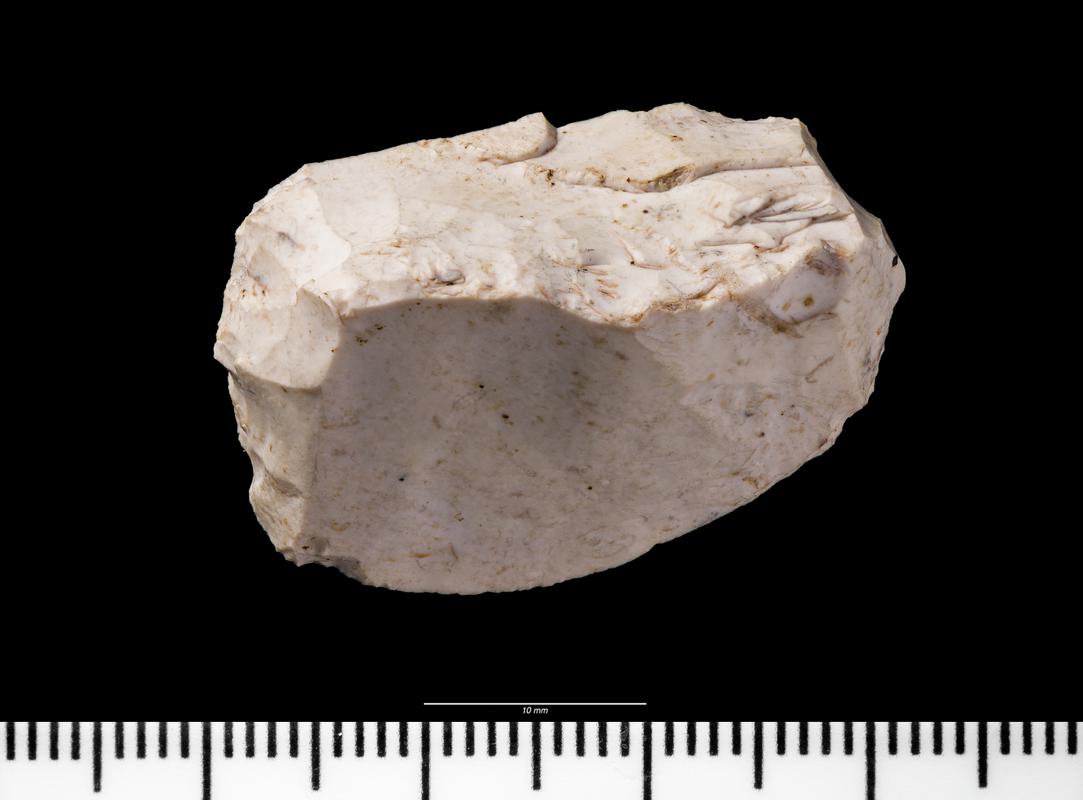 Early Mesolithic flint scraper