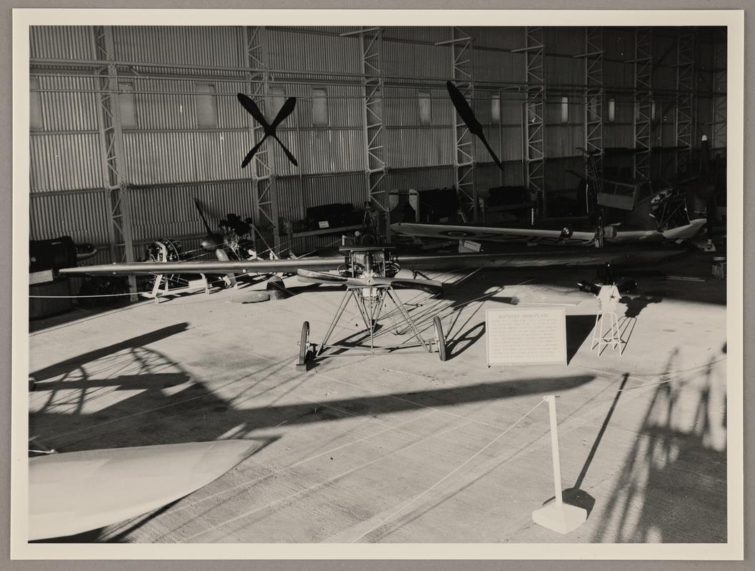 View of the Robin Goch on display at R.A.F. St. Athan. Dated 19 Jan. 1984. Neg No. &#039;015/5&#039;.