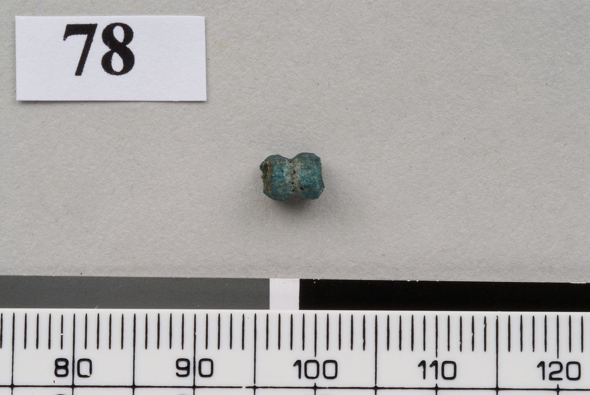 Early Bronze Age faience bead