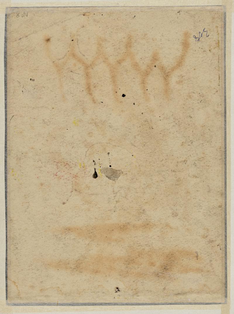 Study for illustration to poems by David Gascoyne