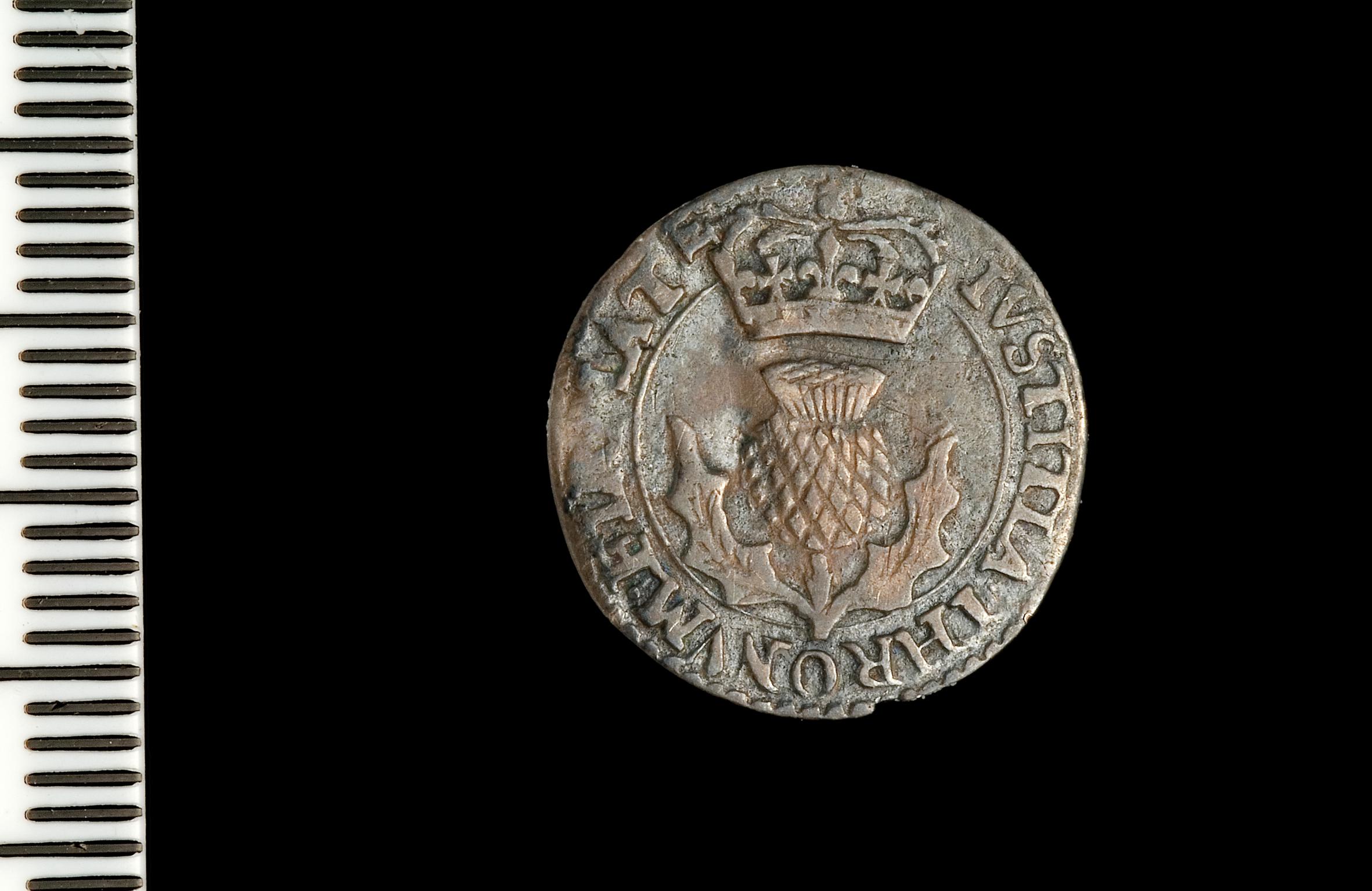 Charles I Scottish falconer (20 pence)