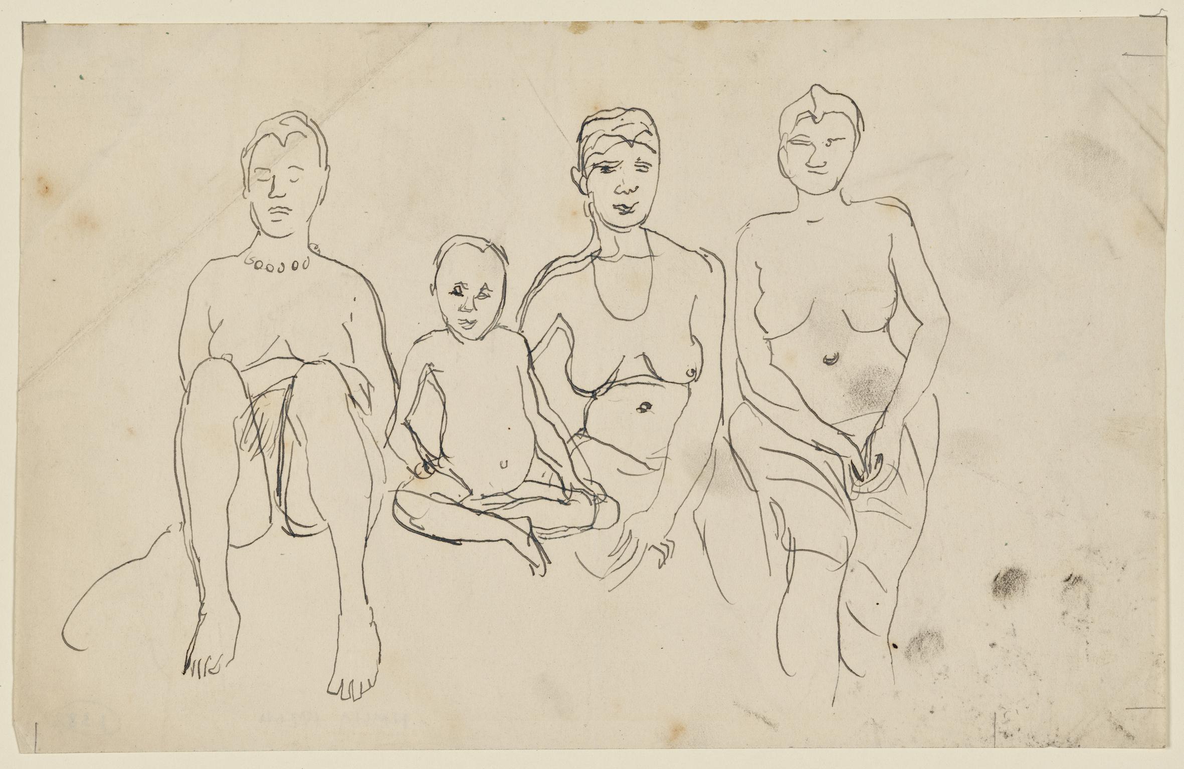 Three Women and a Child