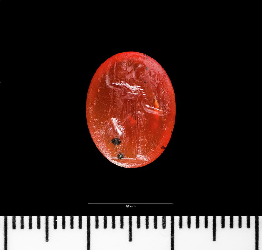Roman intaglio (Minerva)