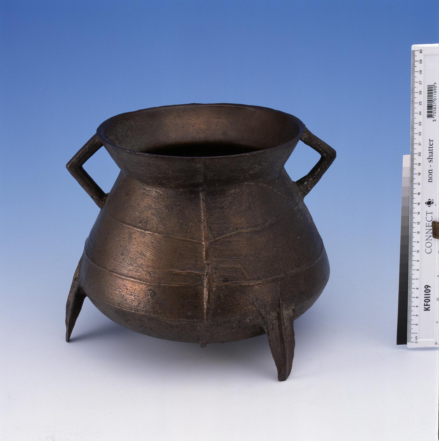 Post-Medieval copper alloy cauldron