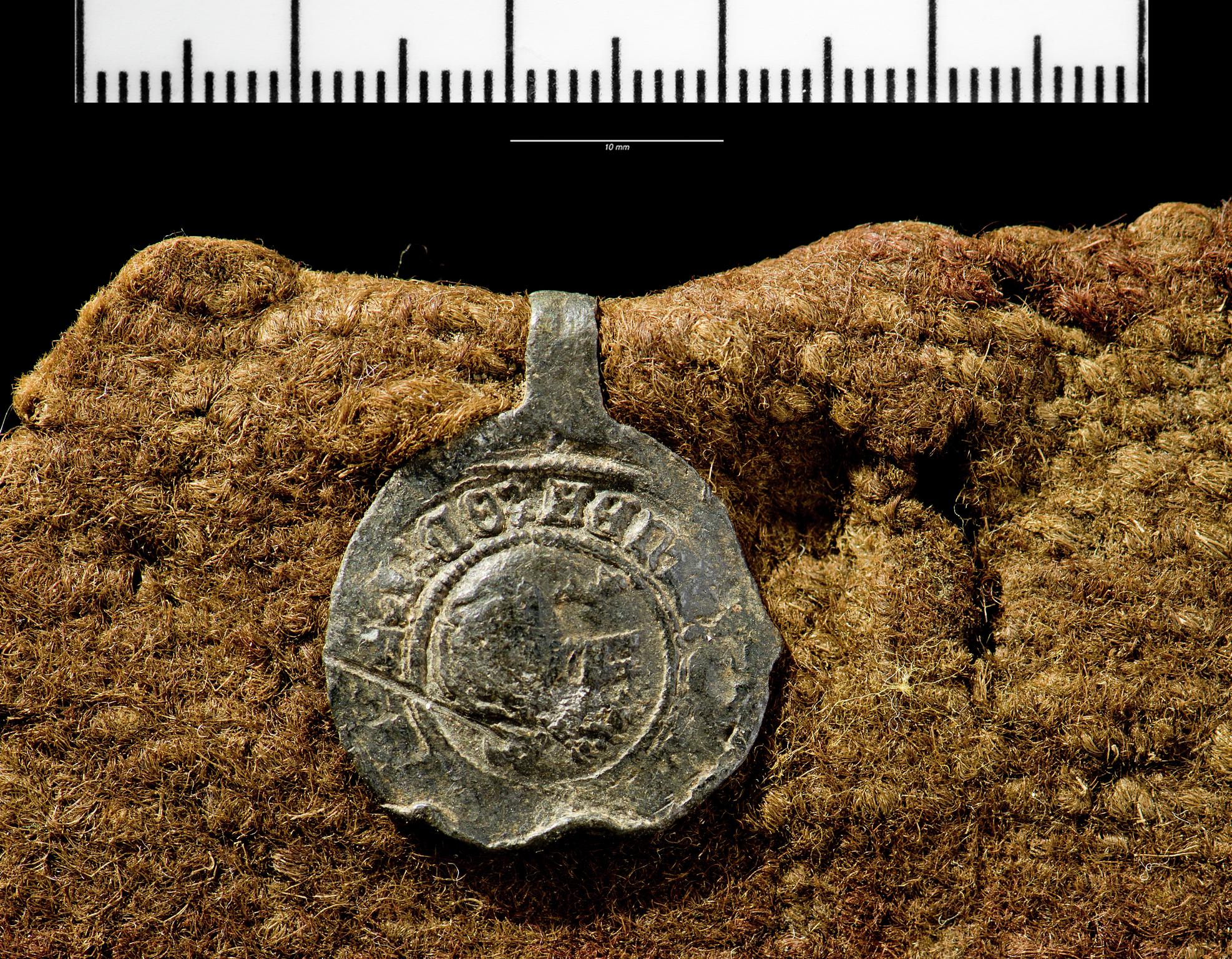 Medieval lead seal
