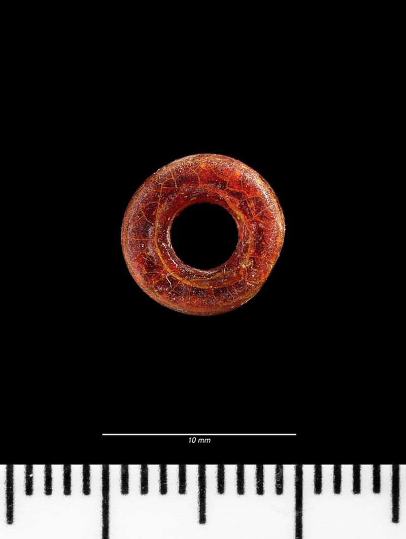 Roman amber annular bead