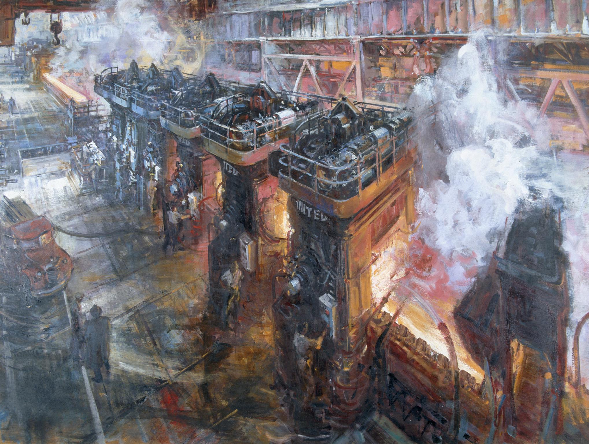 Hot Strip Mill - Abbey Works (painting)