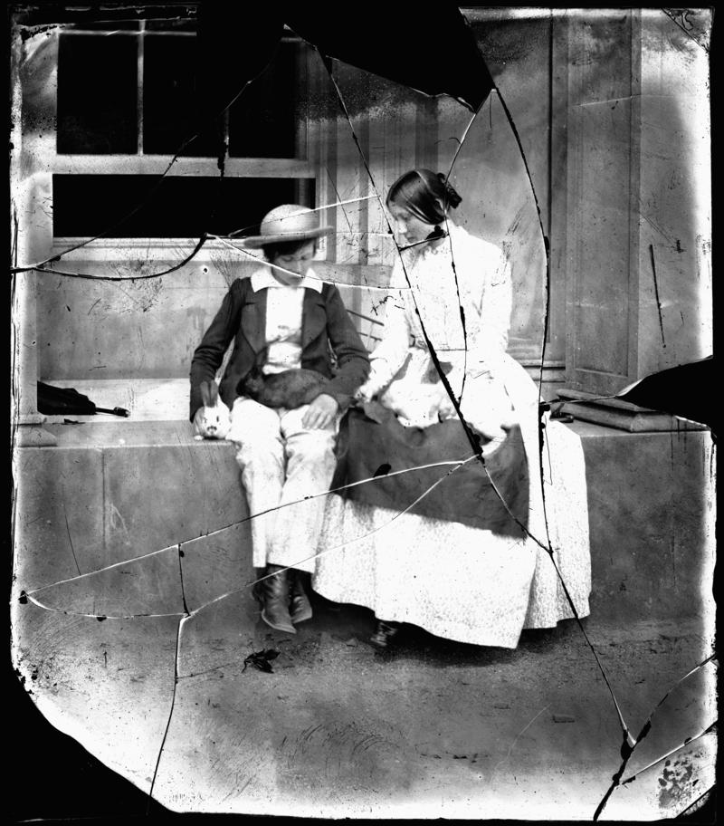 Glass negative