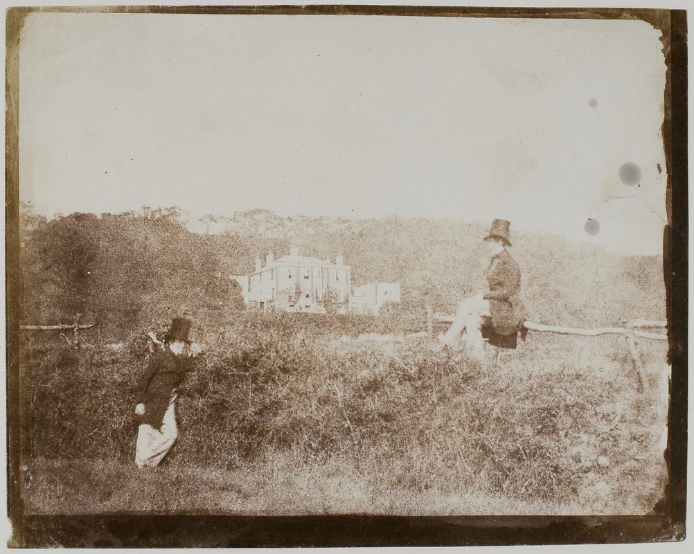 Study of Two Gentlemen before Calvert Jones'