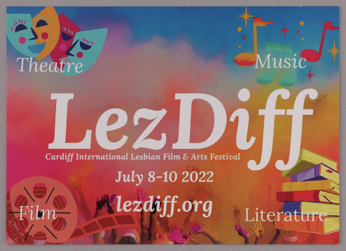LezDiff postcard