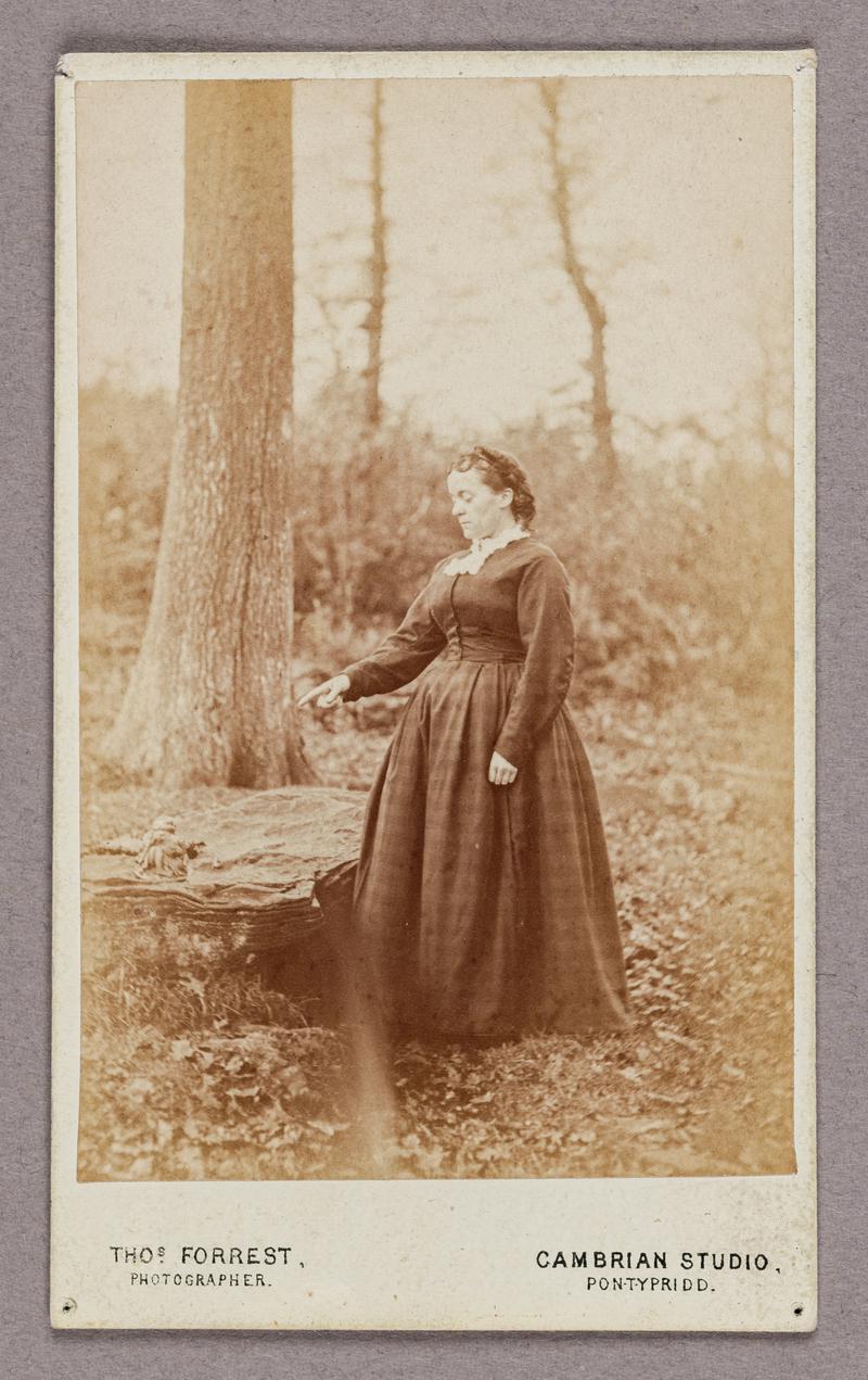Photograph of Gwenhiolan Iarlles Morganwg Price, elder daughter of Dr William Price.
