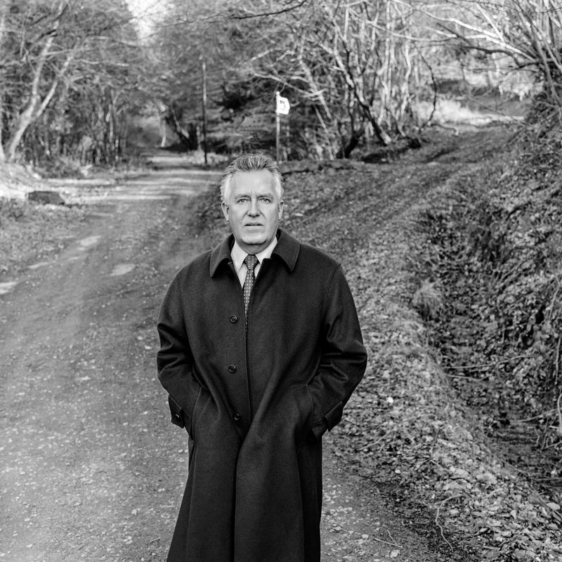 Peter Hain MP. Photo shot: Woods behind his home, Resolven, 14th February 2003. Place and date of birth: Nairobi, Kenya 1950. Main occupation: MP for Neath, Leader of the Commons and Secretary of State for Wales. First language: English. Other languages: None. Lived in Wales: Since 1983.