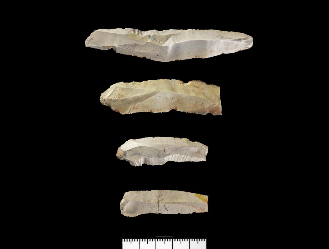 Upper Palaeolithic flint blade