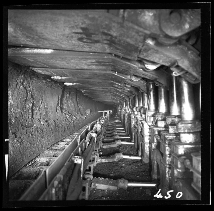 Garw Colliery, film negative