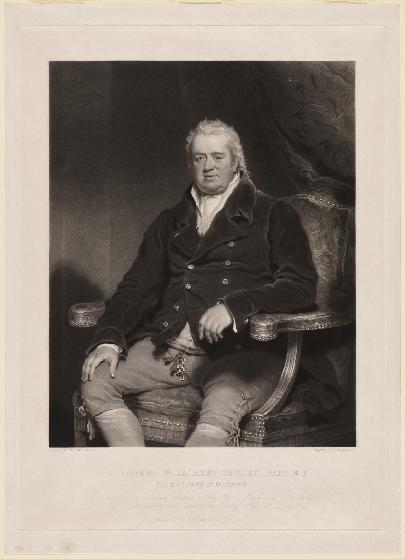 Sir Robert William Vaughan, Bart, M.P.
