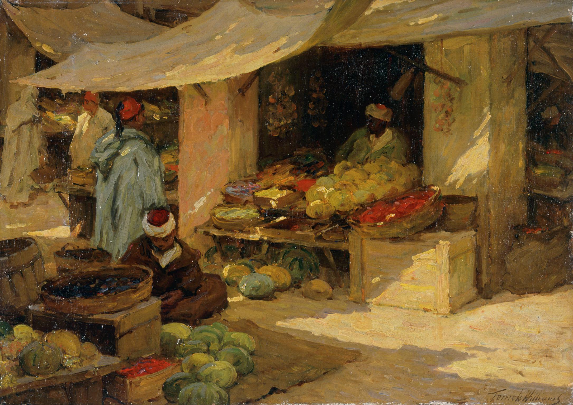 Fruit market, Tangier