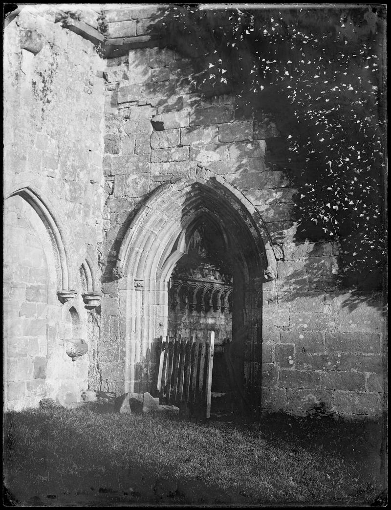 Bolton Abbey, Yorkshire (glass negative)