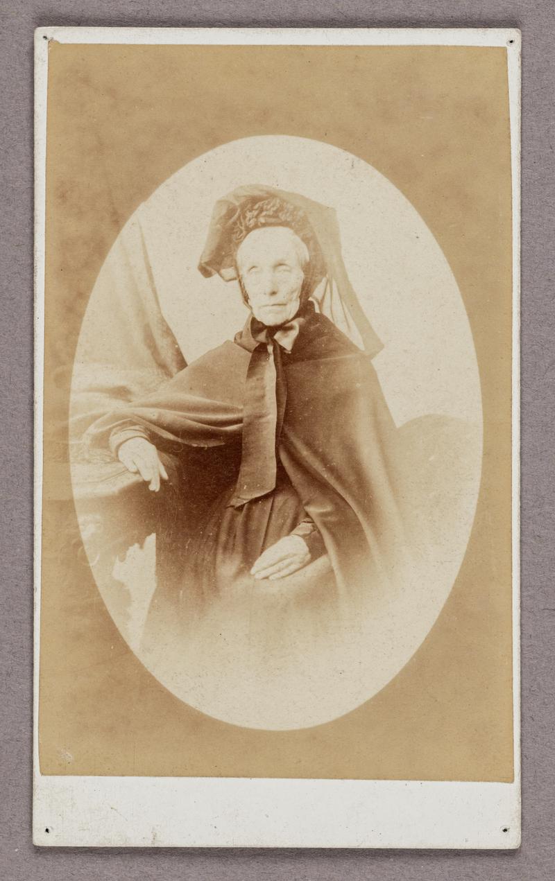 Photograph of Elizabeth Price, eldest sister of Dr William Price.