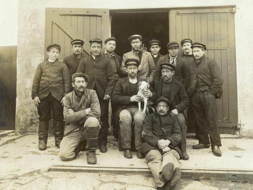 group of thirteen seamen.