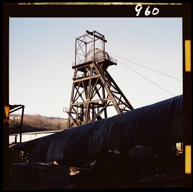 Celynen North Colliery, film negative