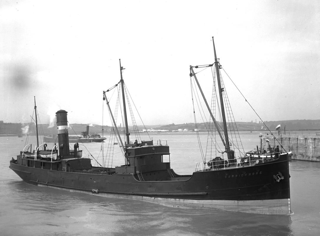 S.S. CARRICKMORE, glass negative