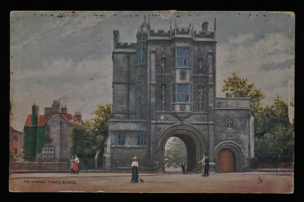 Bristol, postcard