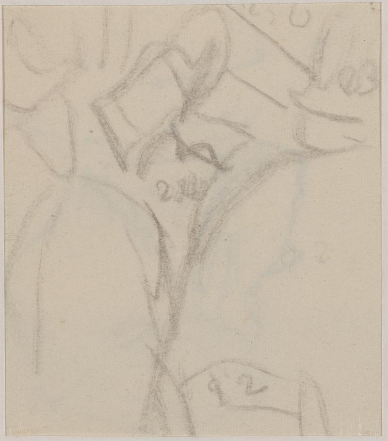 Study of right side of man's head