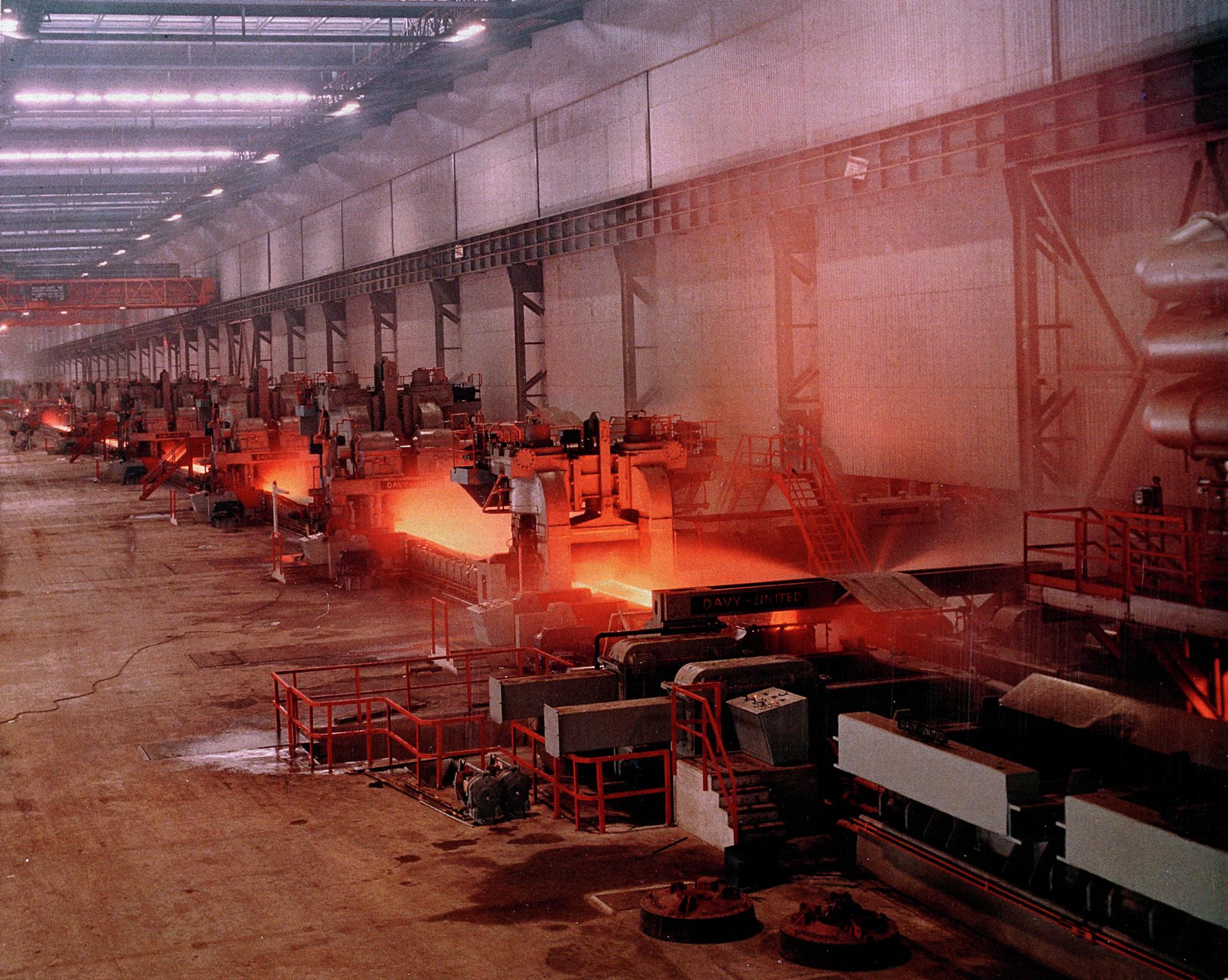 Ebbw Vale steelworks, photograph