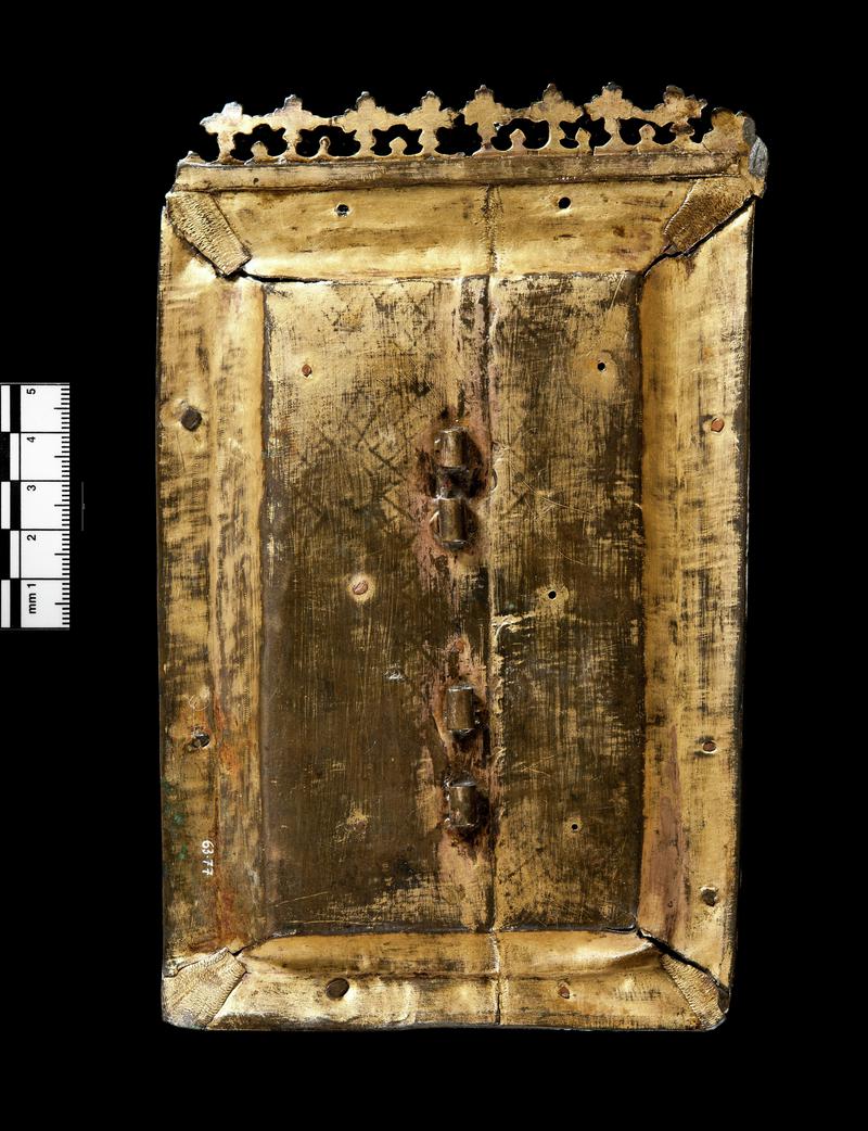 Medieval copper alloy pax