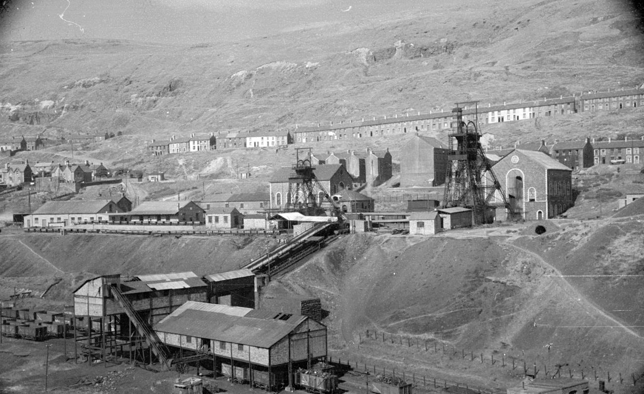 General view of Britannic Colliery, from the south west