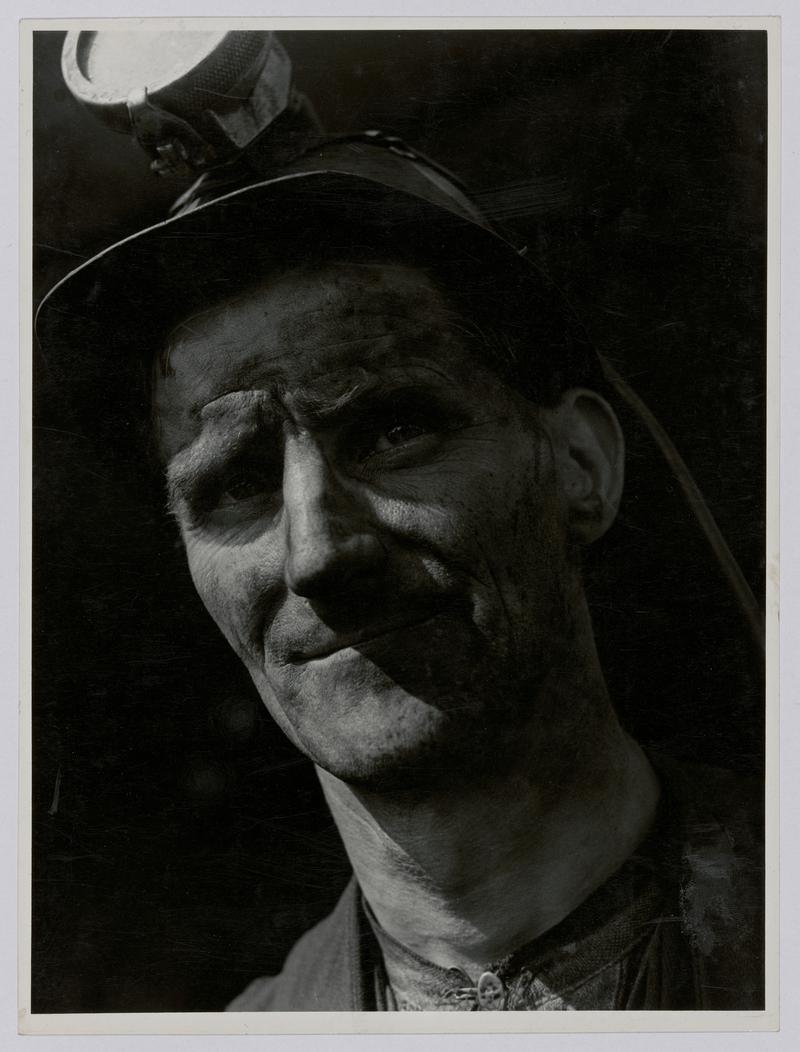 &quot;James Bishop - South Wales Miner.&quot; - Photograph / Portrait
