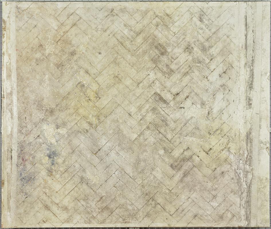 A section of my studio floor