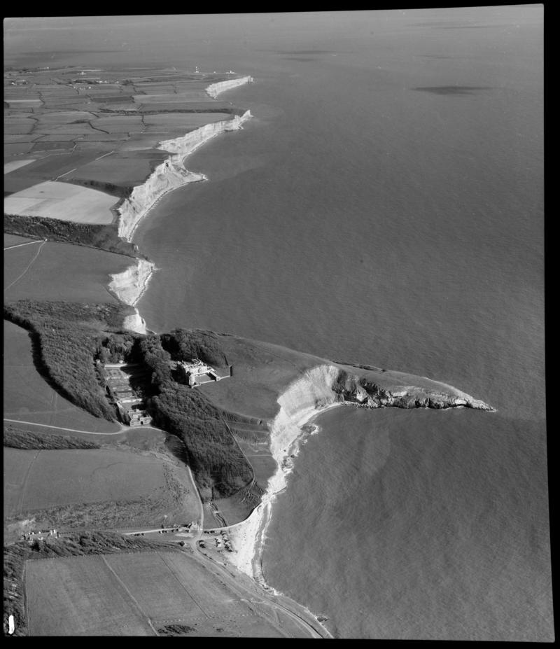 Aerial view of Southerndown.