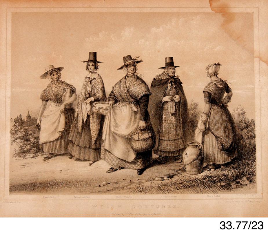 Welsh costume illustration