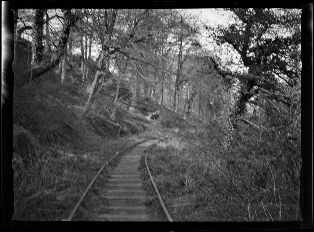 Pentyrch Railway, film negative