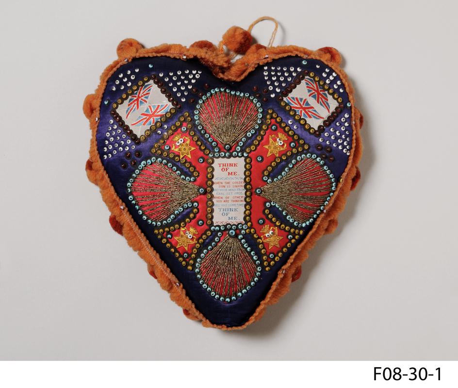 Heart shaped pincushion