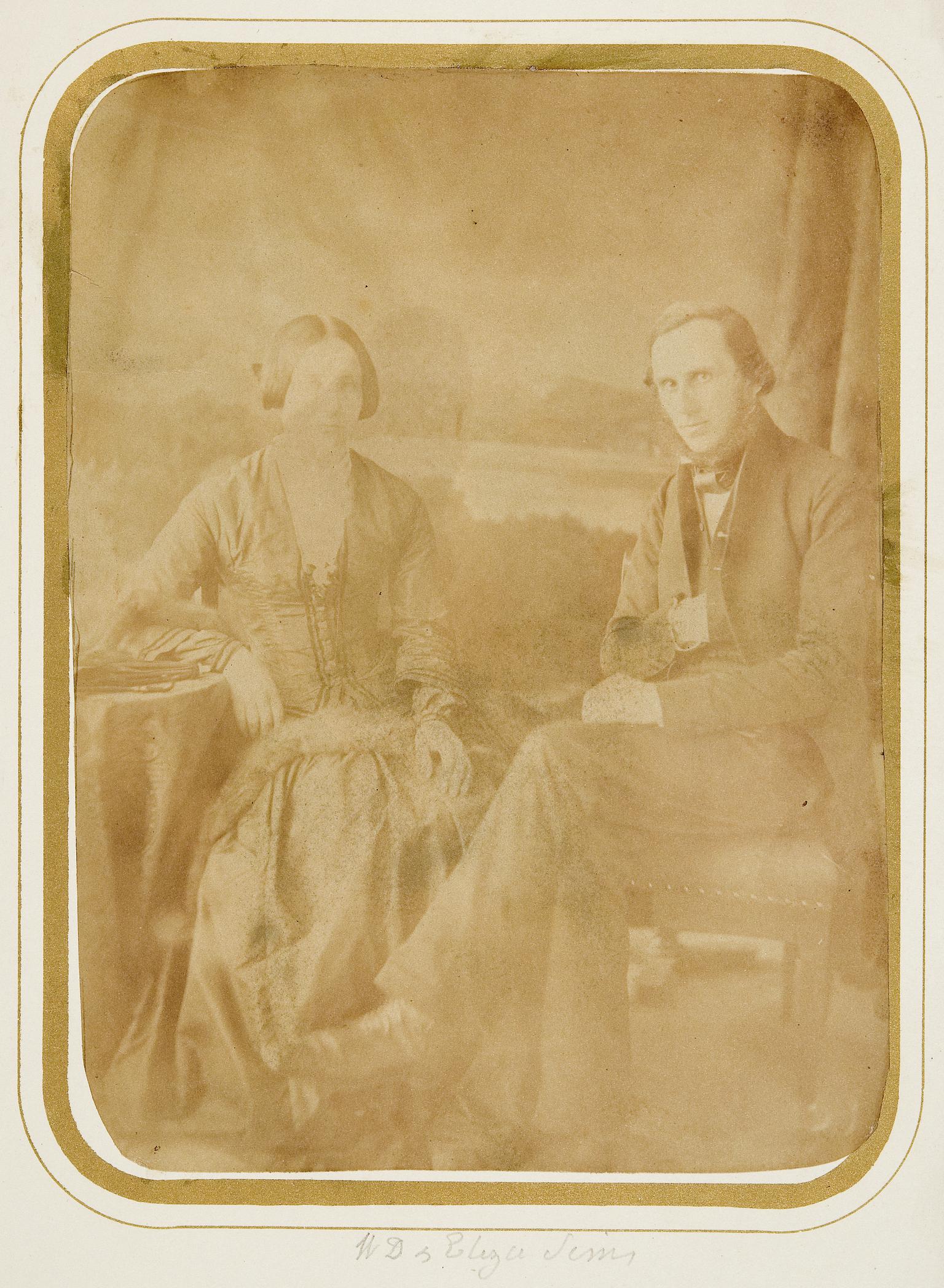 William Dillwyn and Eliza Sims, photograph