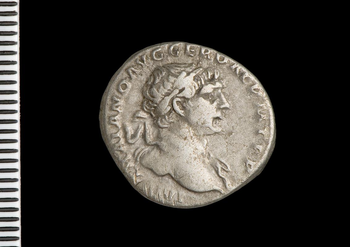 silver denarius (obv.)