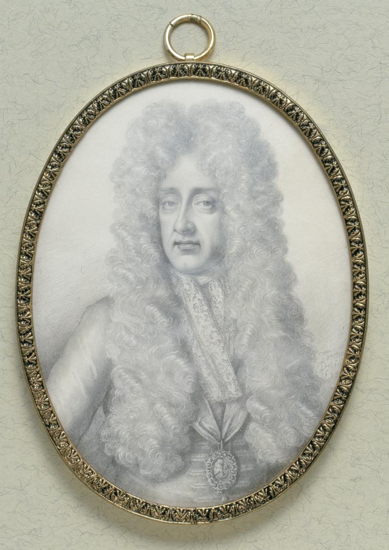 Miniature portrait of James II