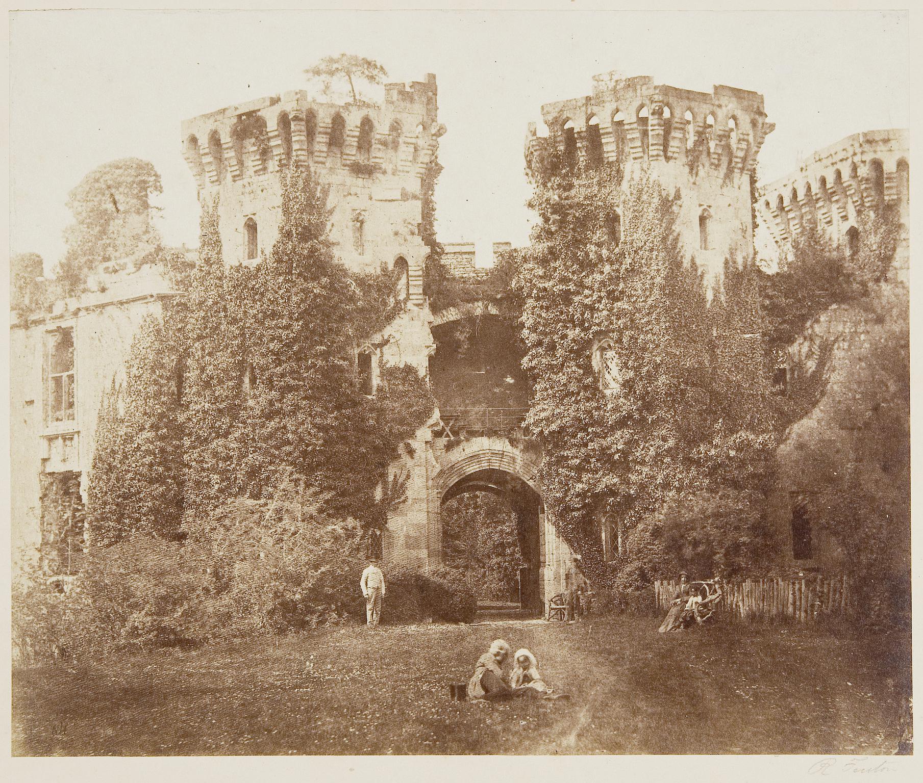 Raglan Castle, Entrance (photograph)