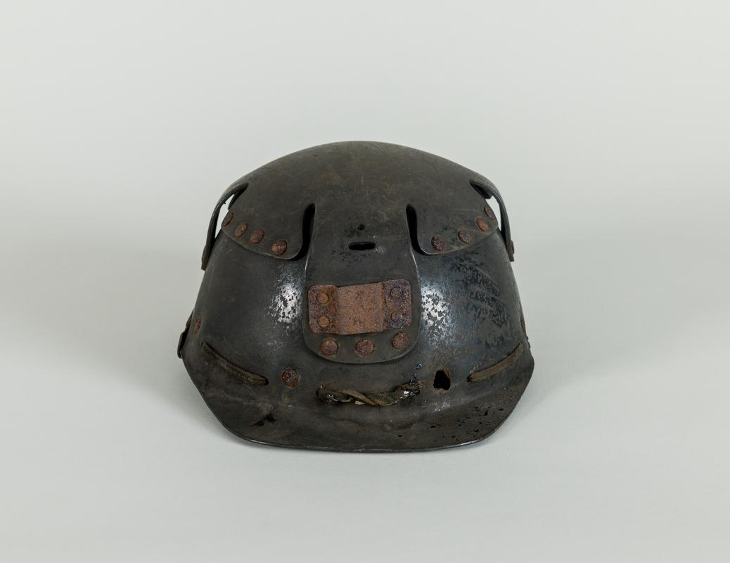Compressed Cardboard Helmet 1950s