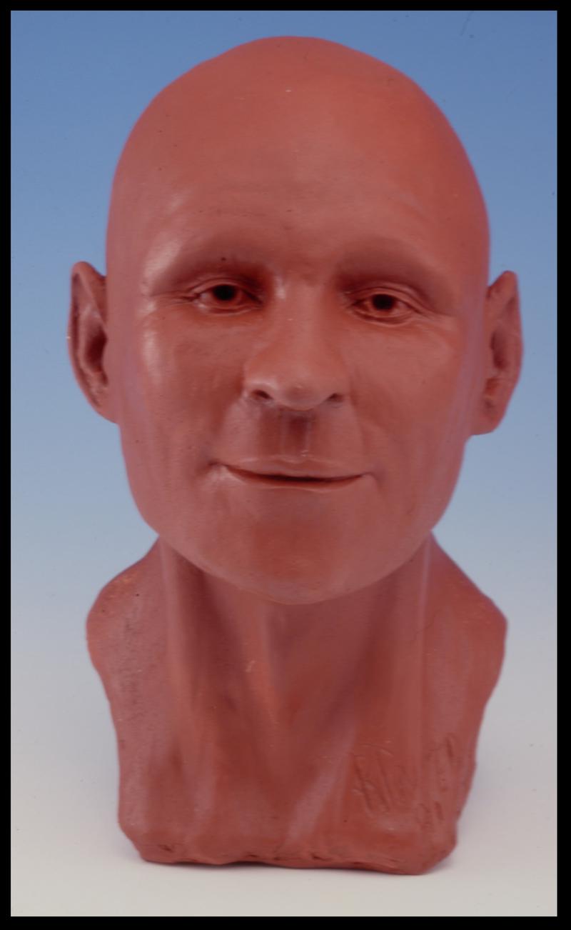 Early Medieval human head (reconstruction)