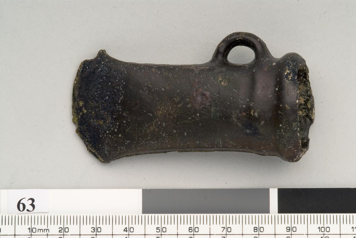 plain socketed axe (bronze)