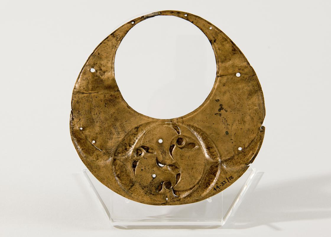 Iron Age copper alloy plaque