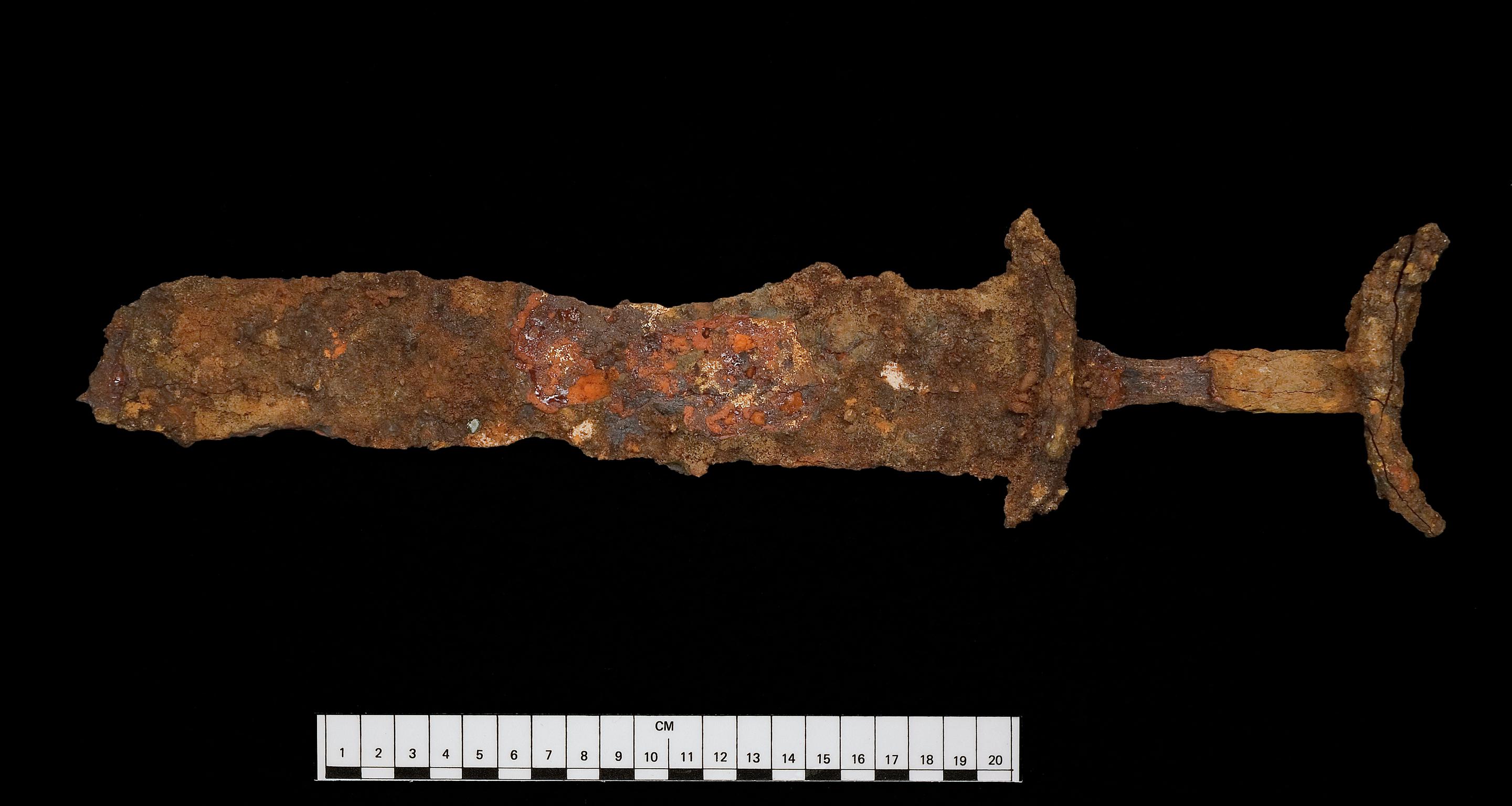 Early Medieval iron sword