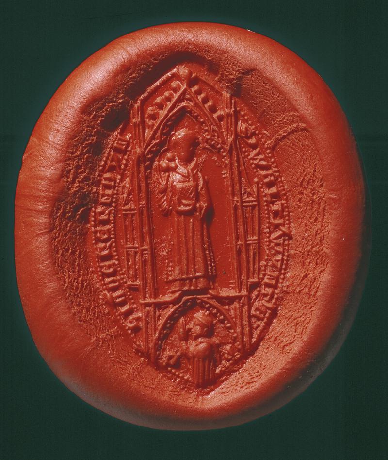 seal: Walter Wynter, Archdeacon of Ceredigion, W98a