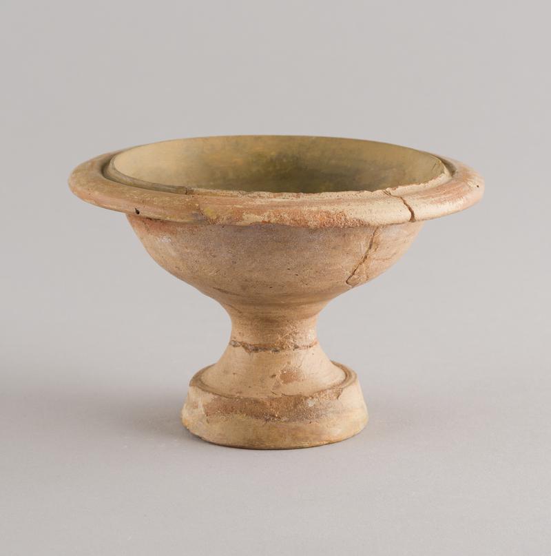 Roman pottery chafing dish - Thuribulum, incense cup