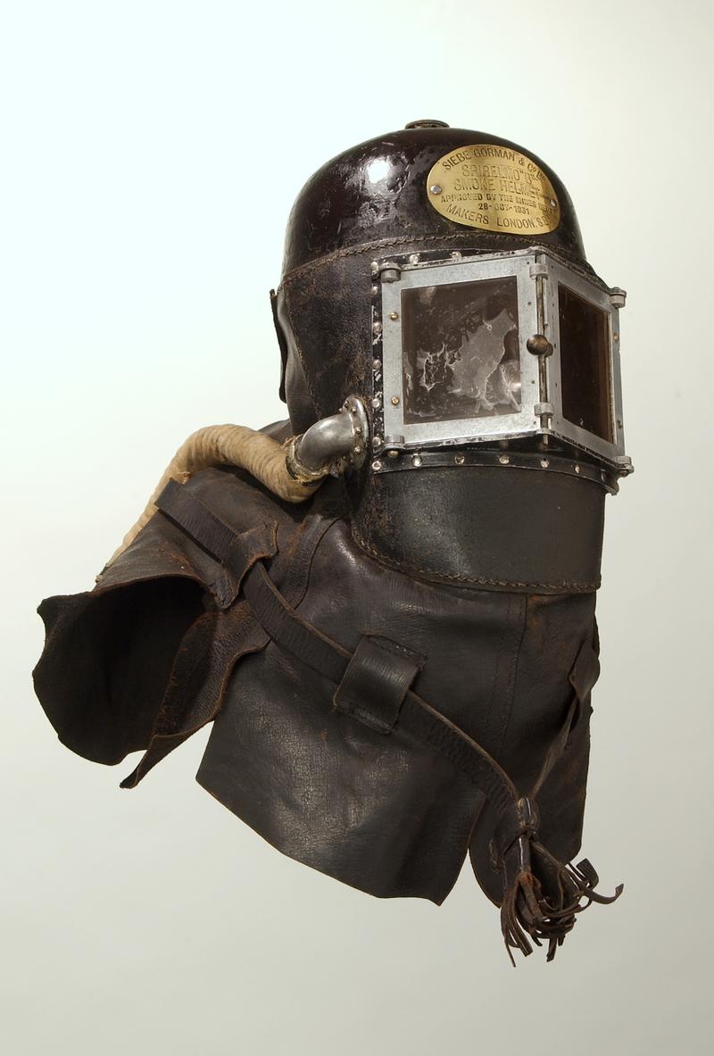 Siebe Gorman smoke helmet