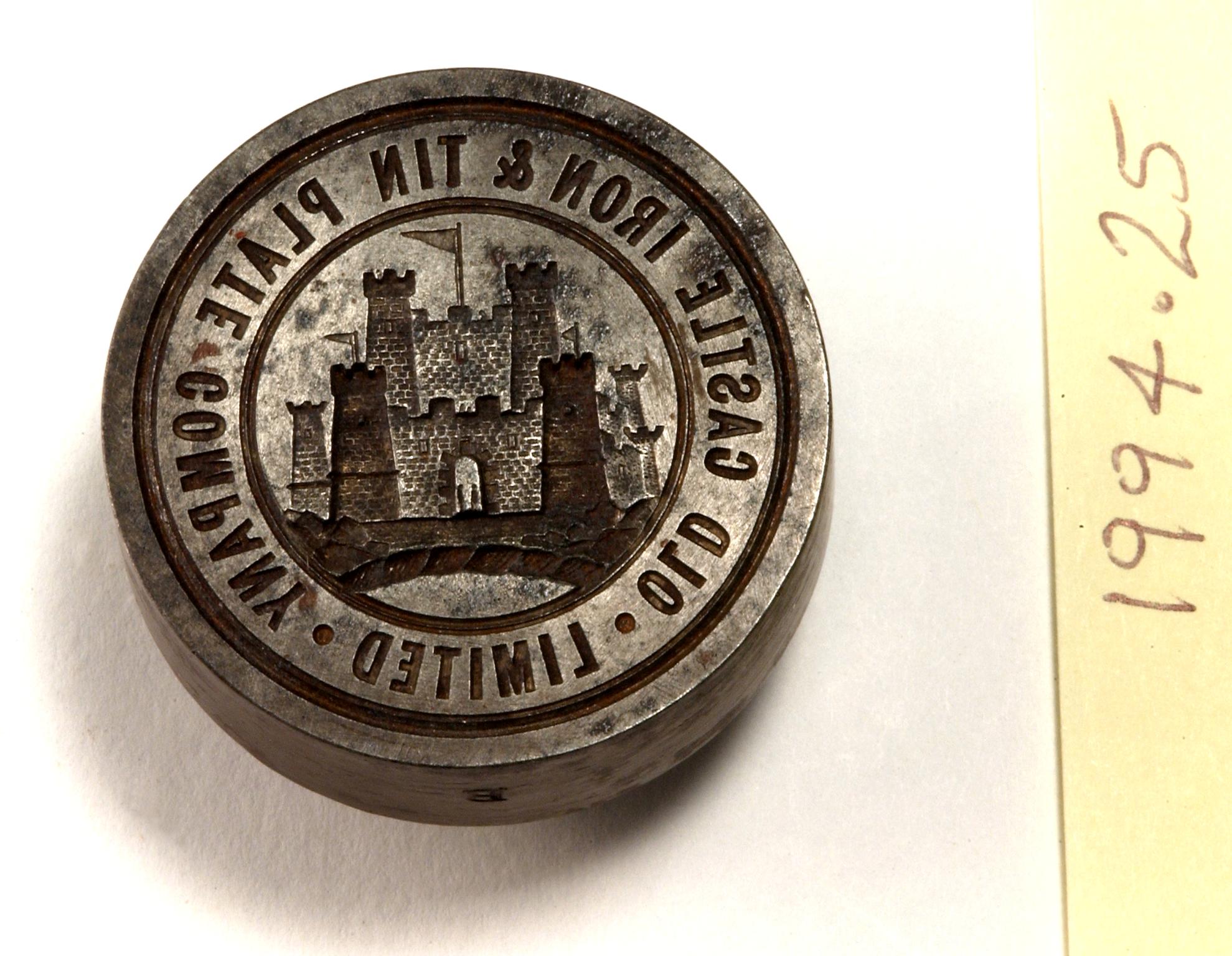 Old Castle Iron & Tinplate Co.Ltd., seal matrix